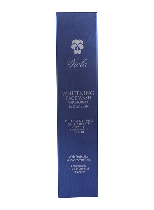 Viola Whitening Face Wash for Normal & Dry Skin, 250ml
