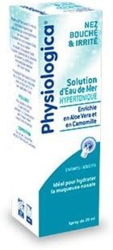 

Physiologica Hypertonic Sea Water Nasal Spray 100Ml