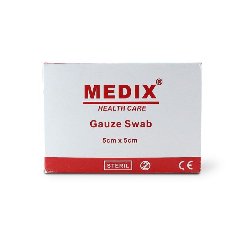 Medix Gauze Swab 5Cm X 5Cm 50S