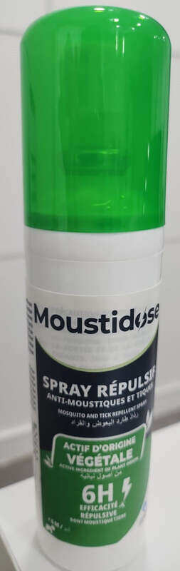 

Gilbert Moustidose Repellent Spray +06M (6H) 100Ml
