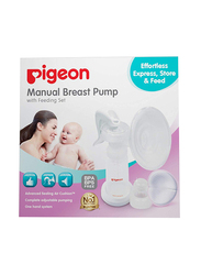 Pigeon Manual Breast Pump with Feeding Set