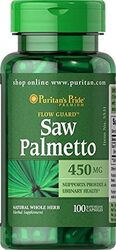 Puritan's Pride Saw Palmetto Herbal Supplement, 100 Capsules