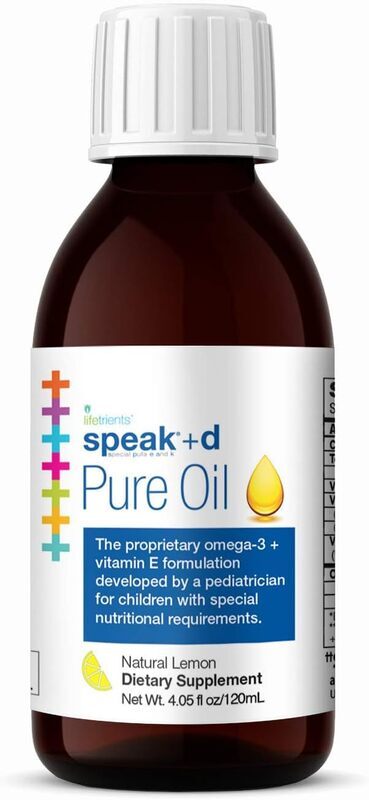 Lifetrients Speak+D Pure Oil Natural Lemon, 120ml