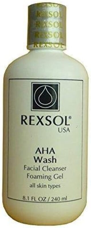 Rexsol AHA Wash Foaming Gel, 240ml