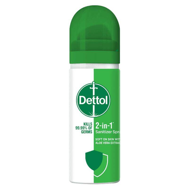 

Dettol Hand Sanitizer Spray 50 Ml