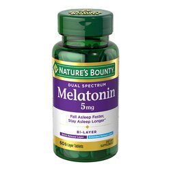 Nature Bounty Dual Spectrum Melatonin 5Mg Caps 60S