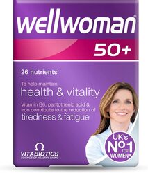 Vitabiotics Wellwoman 50+, 30 Tablets