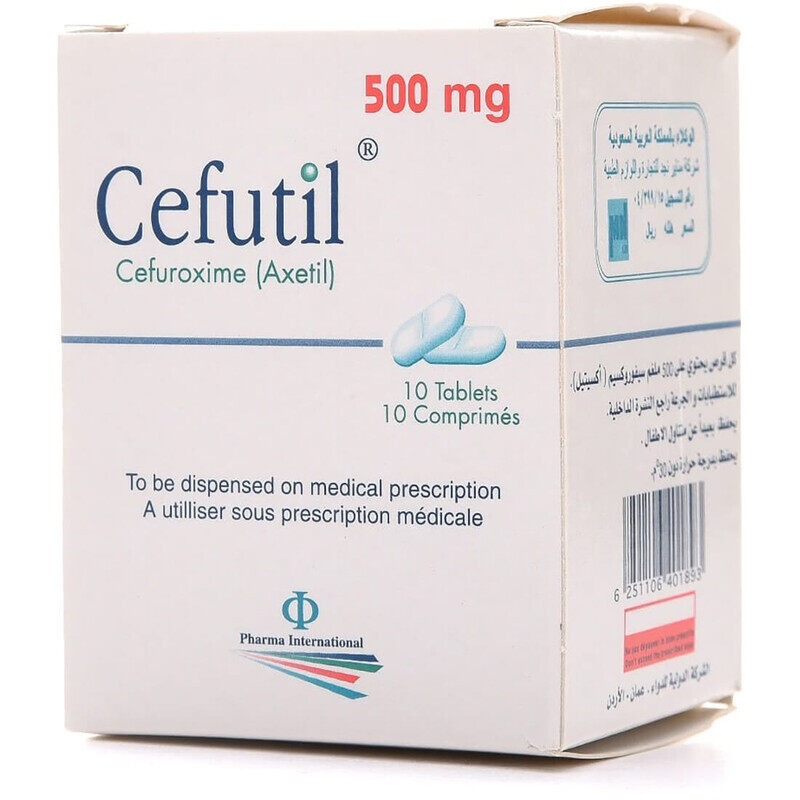

Pharma International Cefutil 500Mg Tab 10S