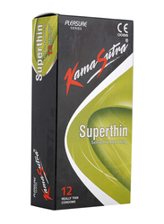 Kamasutra Superthin Condoms, 12 Pieces