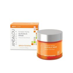 Andalou Natural Brightening Pumpkin Honey Glycolic Mask 50 Gm