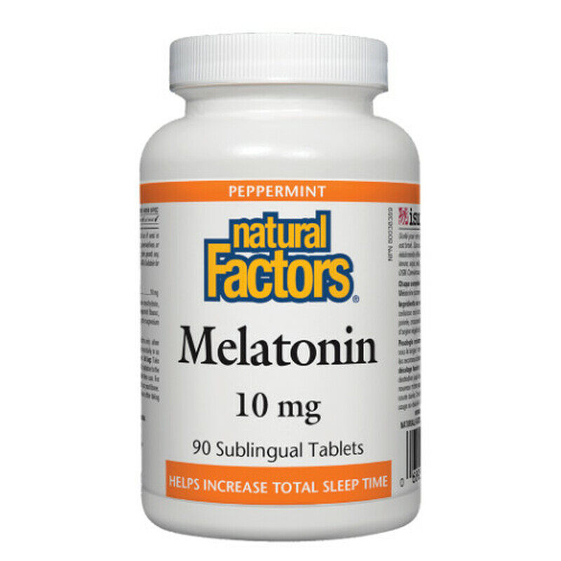 

Natural Factors Nf Melatonin 10 Mg 90 Tabs