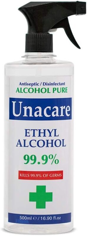 

Generic Unacare Ethyl Alcohol 99.9% Spray, 500ml