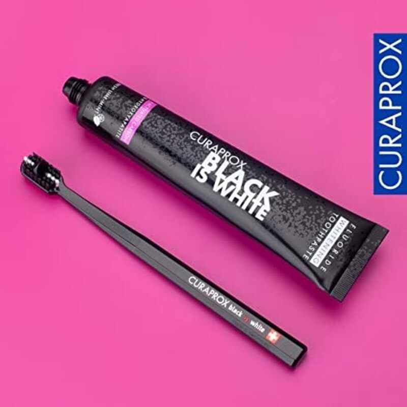 Curaprox Black Is White Toothpaste, 90ml