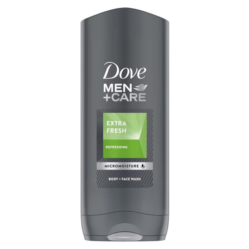 DOVE MEN EXTRA FRESH BODY AND FACE 400ML