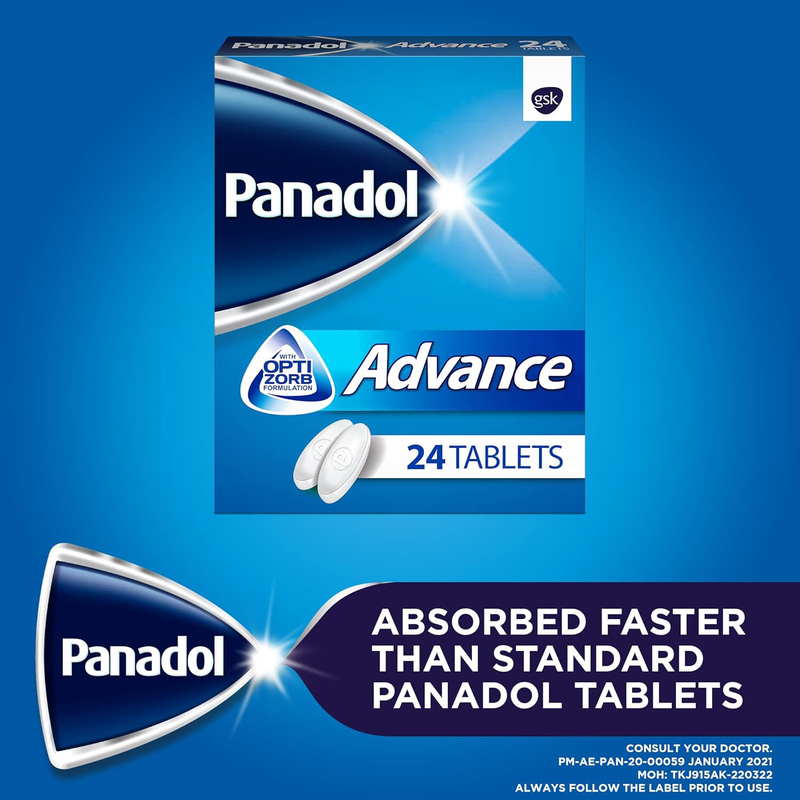 Panadol Advance, 96 Tablets