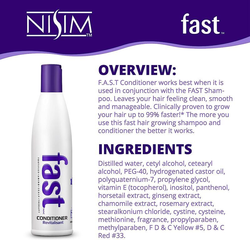 Nisim Fast Fortified Amino Scalp Therapy Conditioner, 300ml