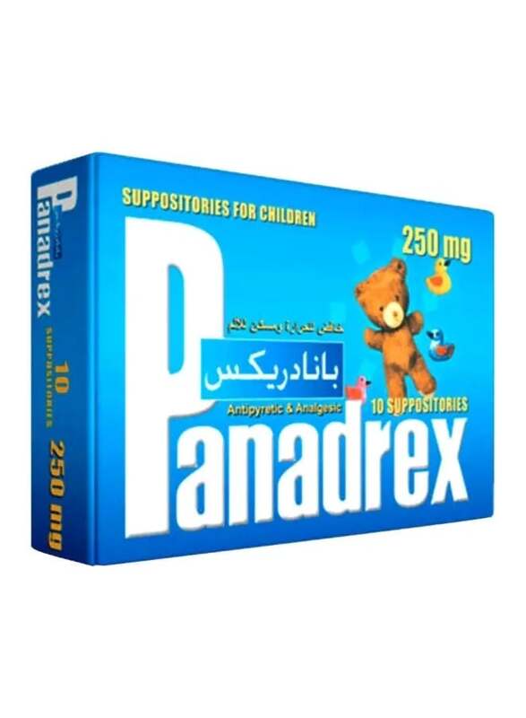 Panadrex 250Mg Supp 10S