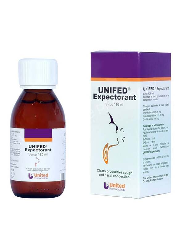 Unifed Expectorant Syr 120Ml