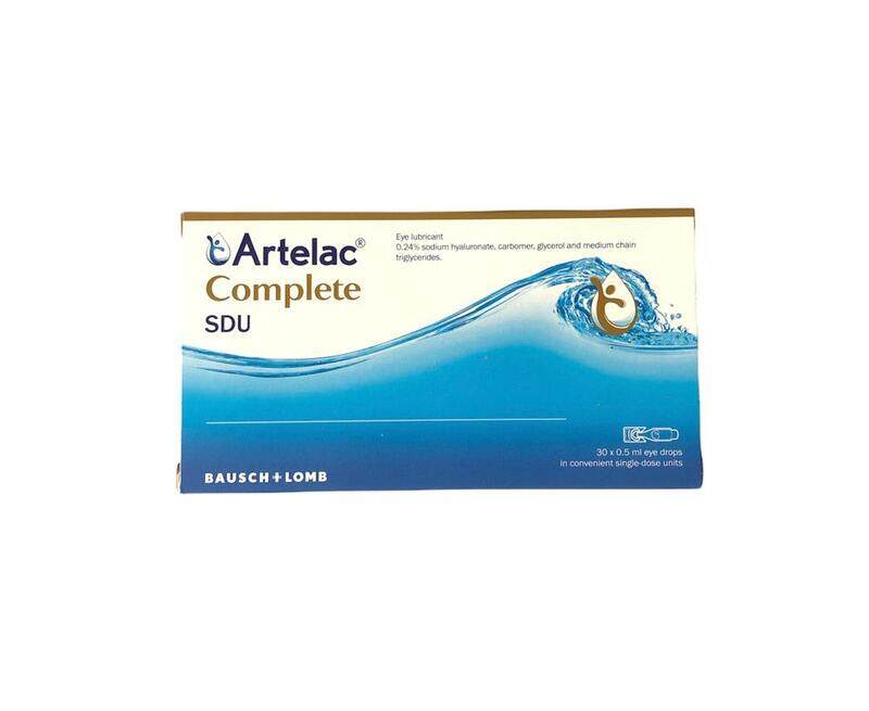 

Bausch & Lomb ARTELAC COMPLETE SDU EYE DROPS 0.5 ML 30S