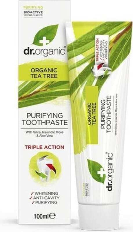 

Dr Organic Dr.Organic Tea Tree Toothpaste 100 Ml