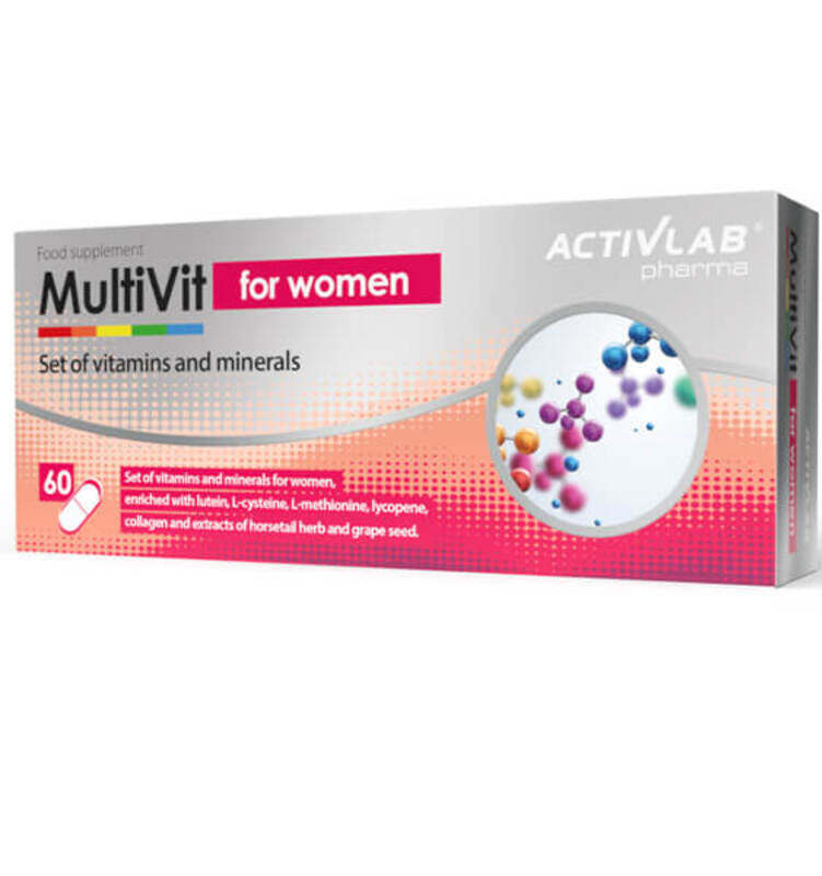 

Activlab Pharma ACTIVLAB MULTIVIT FOR WOMEN TAB 60S