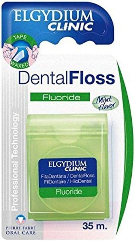 

Elgydium Clinic Fluoride Mint Dental Floss, 35ml