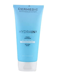 Dermedic Hydrain3 Hialuro Creamy Cleansing Gel, 200ml