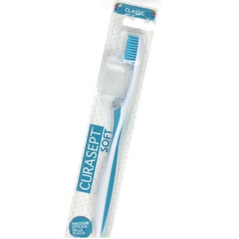 CURASEPT SOFT MEDICAL CLASSIC BLUE TOOTH BRUSH