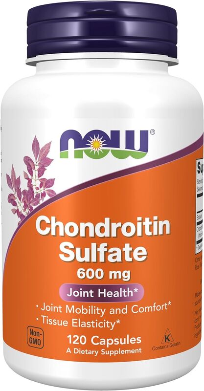 NOW CHONDROITIN SULFATE 600MG CAPS 120S