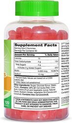 21St Century Vitajoy Gummies Biotin, 5000mcg, 60 Gummies