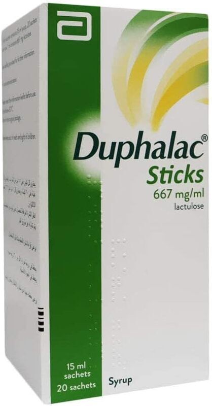 TML Duphalac Oral Liquid Stick 15ml, 20 Sachets