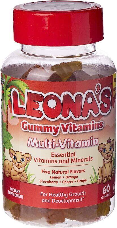 

Leona's Kids Multivitamin, 60 Gummies