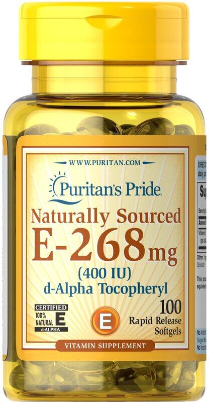 

PURITANS PRIDE VIT E 400 IU SOFTGEL 100S