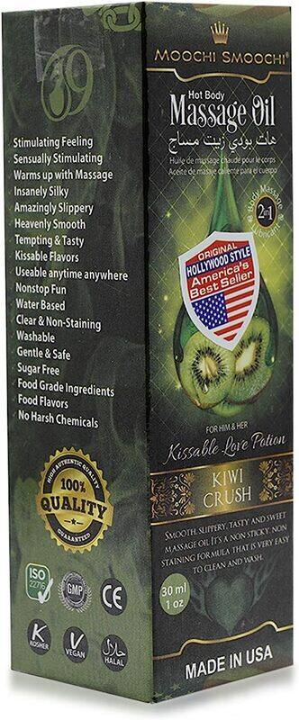 

Moochi Smoochi Kiwi Crush Hot Body Massage Oil, 30ml