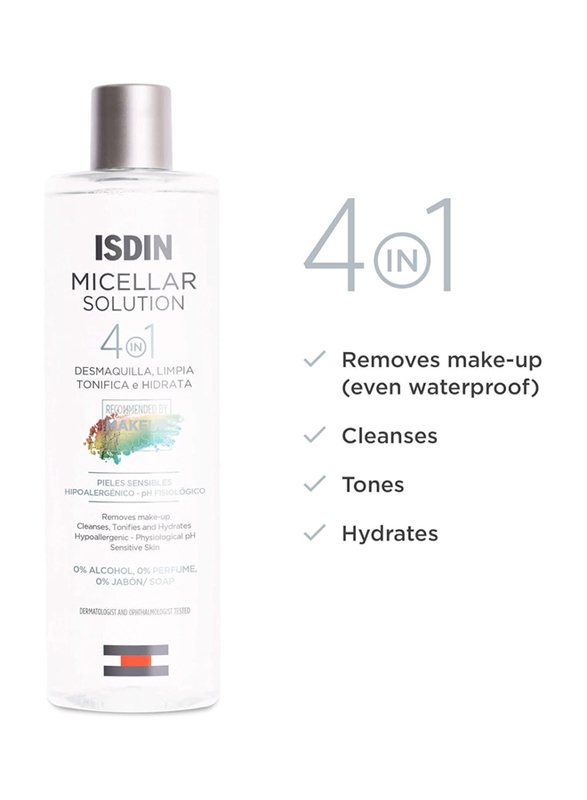 Isdin Face Cleansing Micellar Solution, 400ml