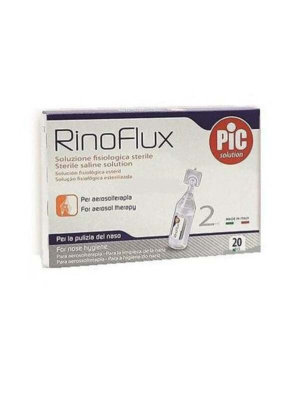 Pic Rinoflux Sterile Saline Soln 20S