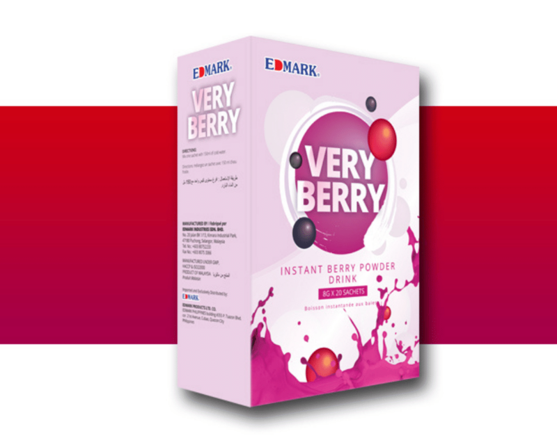 

Edmark Very Berrk 8G X 20 Sachets