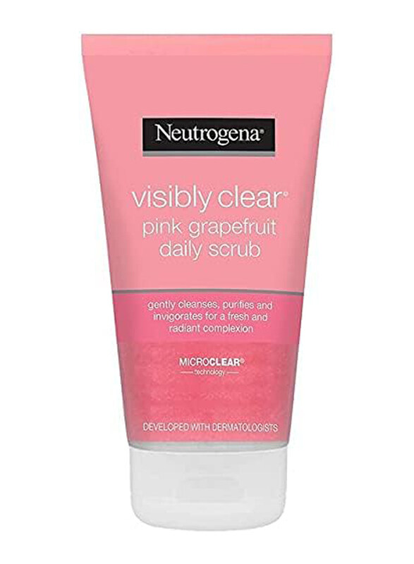 

Neutrogena Visibly Clear Pink Grapefruit Daily Scrub, 150ml