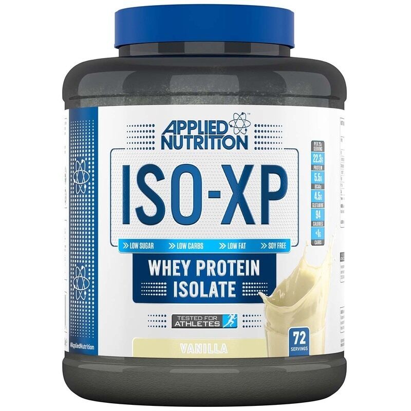 

APPLIED NUTRITION AN ISO XP 100% WHEY PROTEIN ISOLATE VANILLA 1.8KG