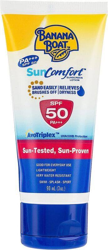 

Banana Boat Suncomfort Sunscreen Lotion SPF50 PA+++, 90ml