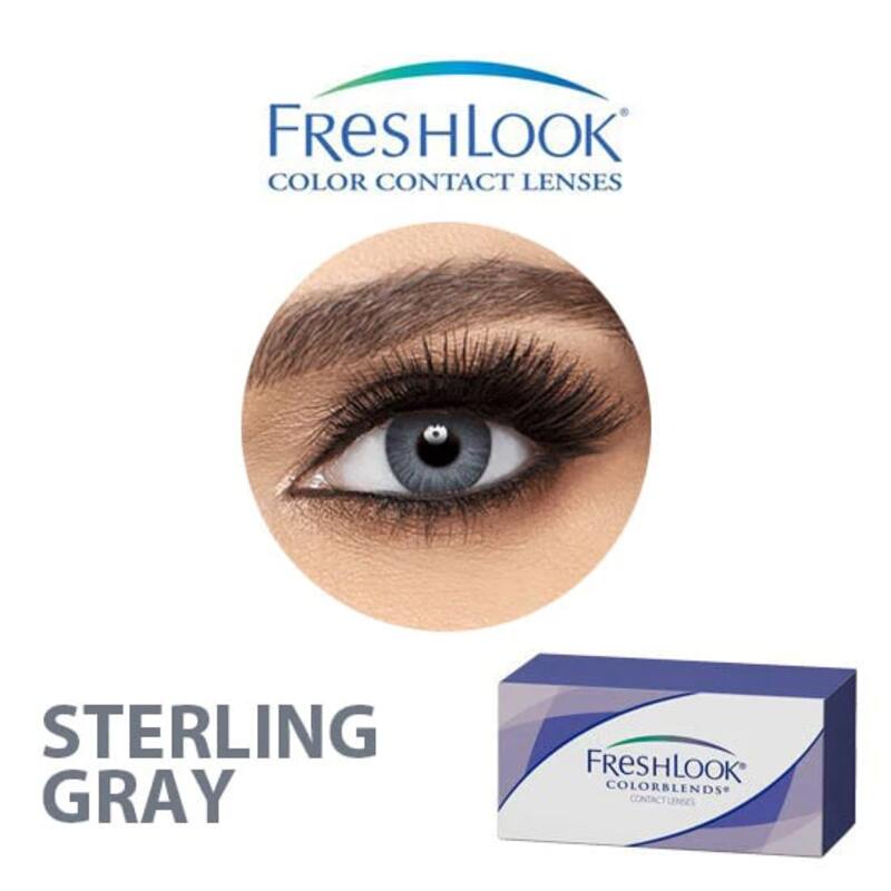 Freshlook Monthly Colorblends 2S (Sterling Gray)