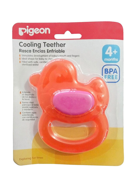 

Pigeon Duck Cooling Teether, Orange