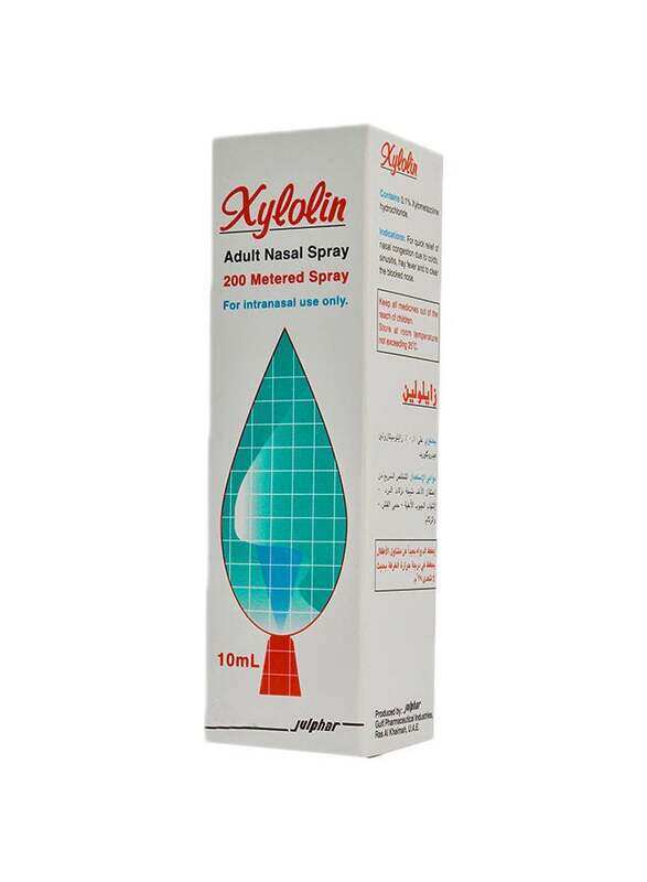 

Julphar Xylolin Nasal Spray Adult 10Ml