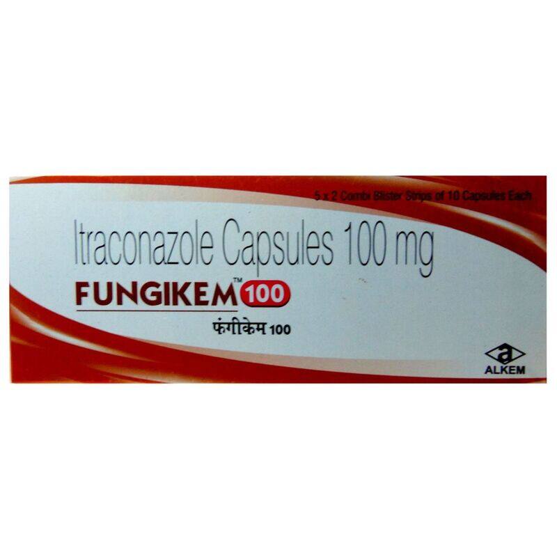 

Fungikem 100Mg Cap 15'S