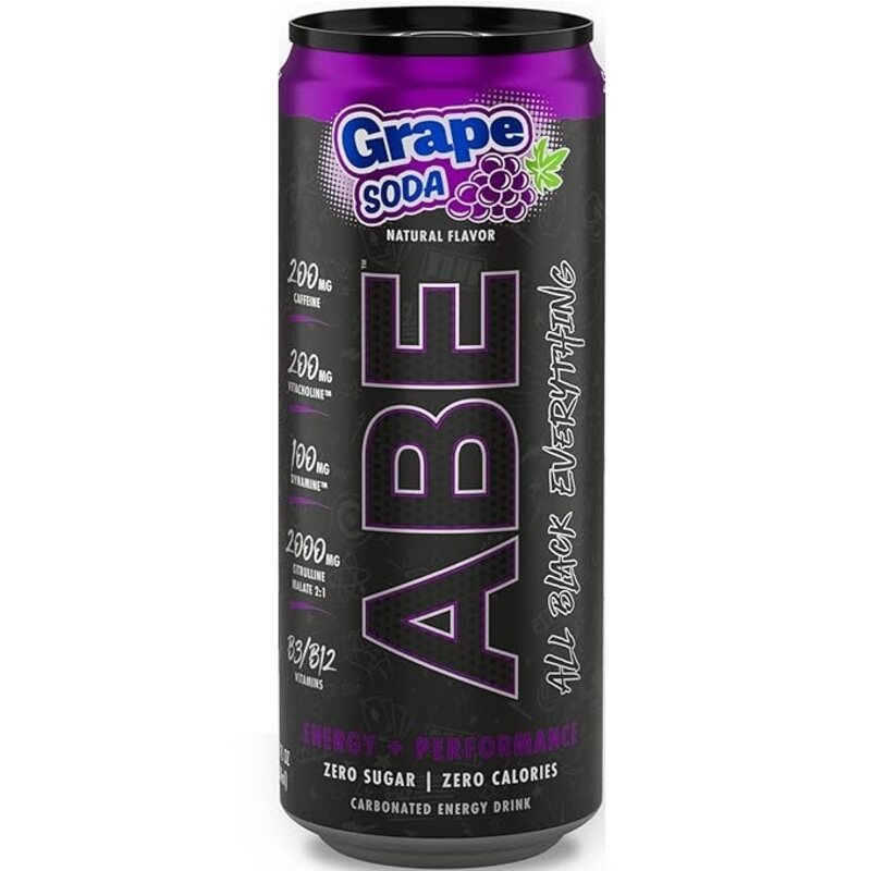 

APPLIED NUTRITION AN ABE ENERGY+PERFORMANCE GRAPE SODA 330ML