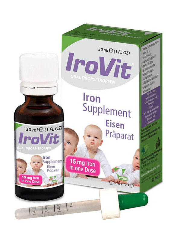 

Vitane Irovit Iron Drops, 30ml