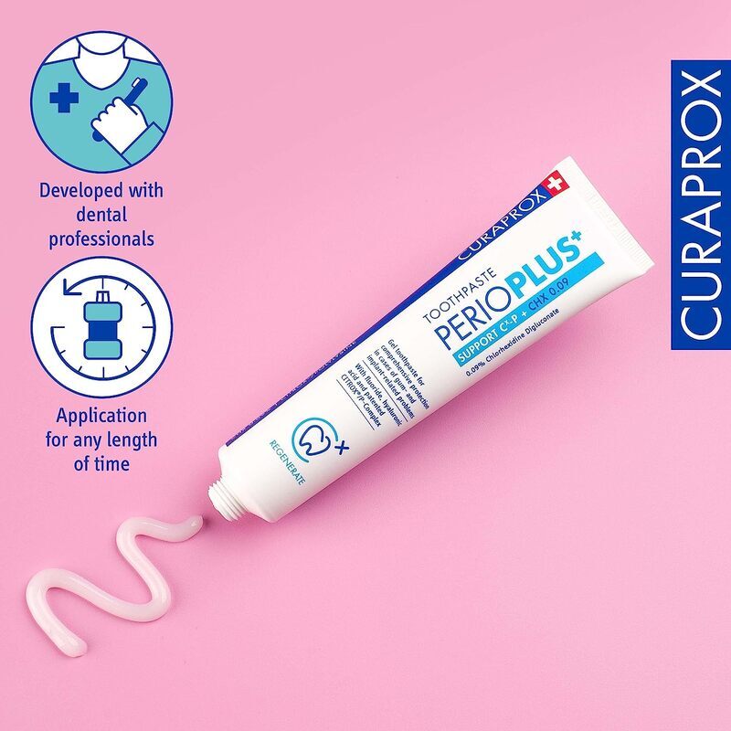 Curaprox Perio Plus+ Support Zahnpasta Toothpaste, 75ml