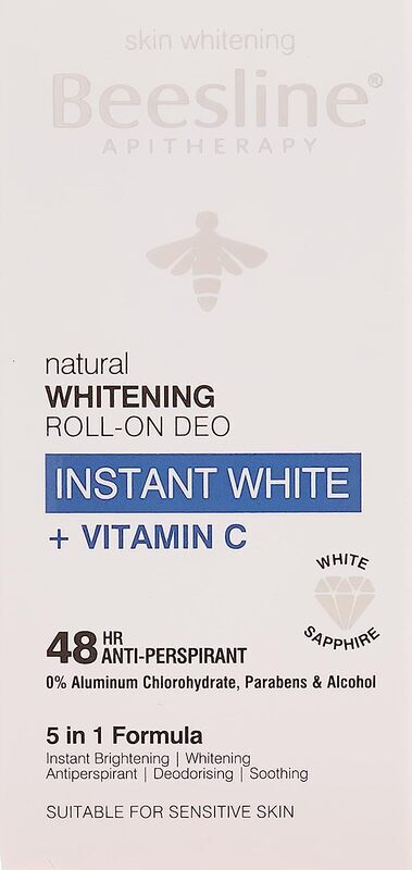 Beesline Instant White + Vit.C Roll On Deo, 50ml