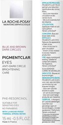 La Roche-Posay Pigmentclar Dark Circles Eye Cream, 15ml