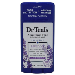 Dr Teals Aluminum Free Deodorant Lavender 75G